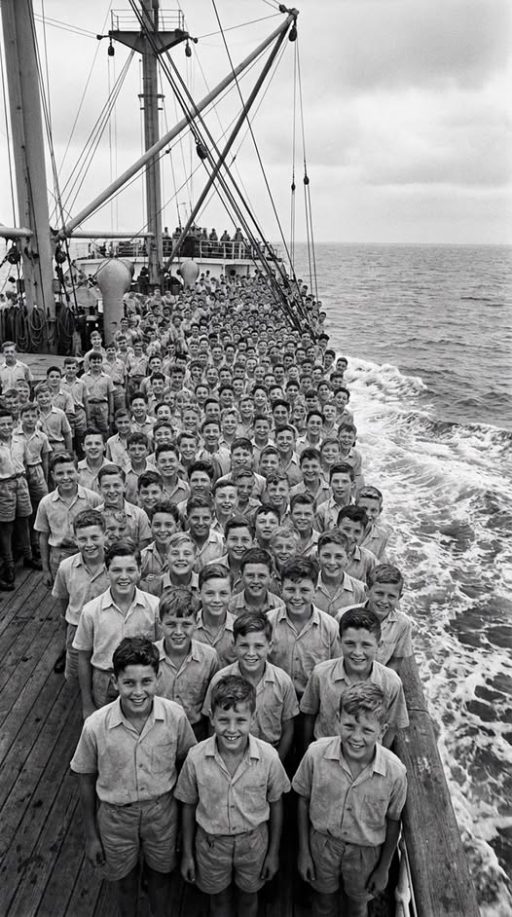 When 740 children were condemned to disappear in the sea… See more.