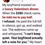 A Valentine’s Dinner That Revealed Everything: When a Test Destroyed Seven Years Together
