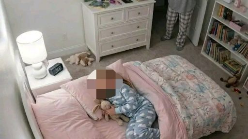 My eight-year-old kept telling me her bed felt “too tight.” At 2:00 a.m., the camera finally showed me why.