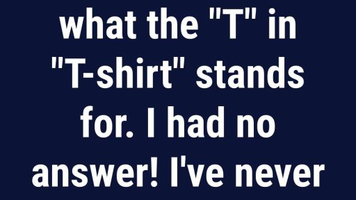 Why Are Undershirts Called T-shirts?