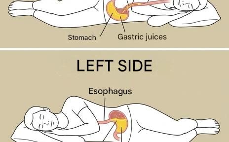 What risks do you run when you sleep on your right side?