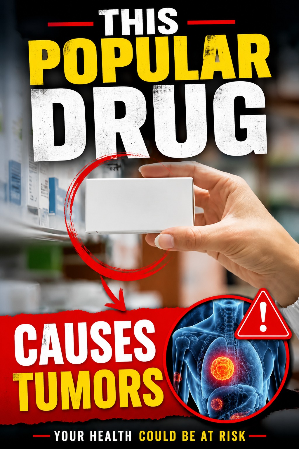 This popular drug causes tumors (Details in the first comment